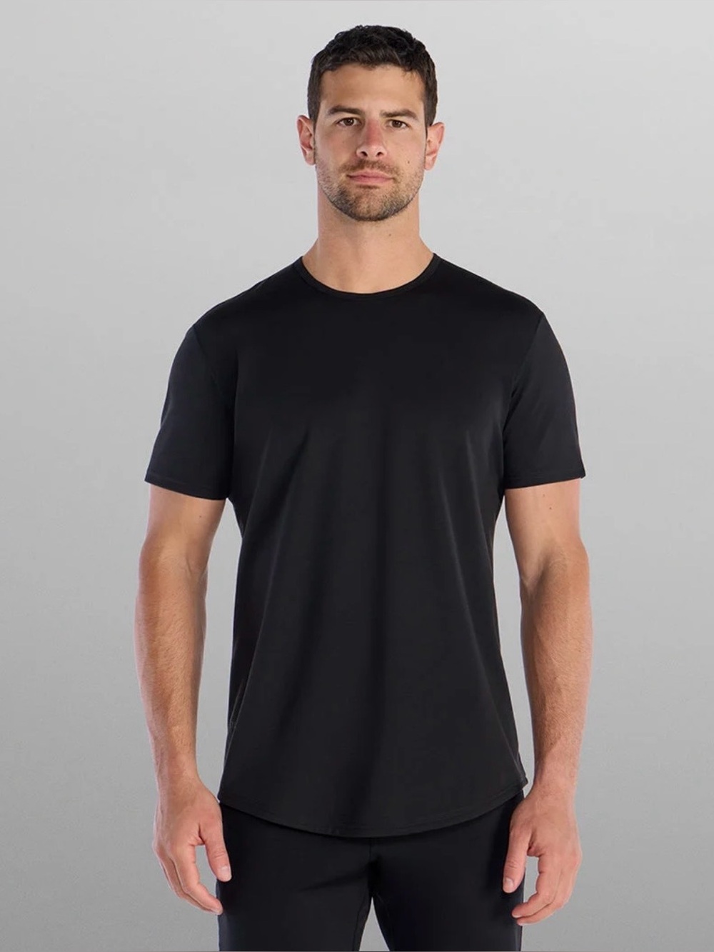 BYLT Everyday Short Sleeve Drop-Cut Black Men’s M